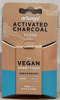 Floss Activated Charcoal - Lemongrass (Dr. Tung)